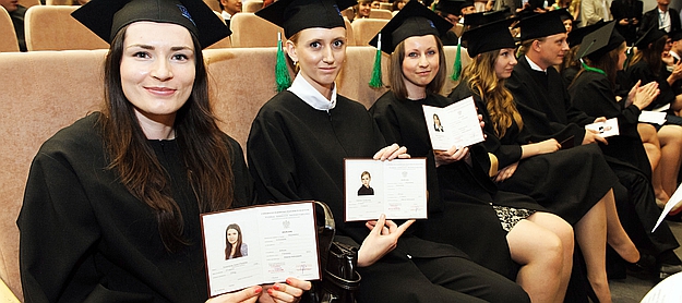 Wręczenie dyplomów 2013