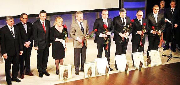  Nagroda Prezydenta Olsztyna — Statuetka św. Jakuba dla Wydziału Medycyny  Weterynaryjnej UWM w Olsztynie